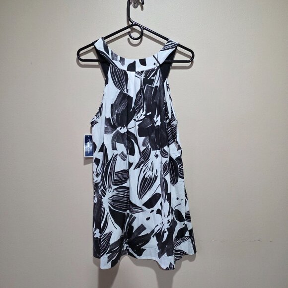 NWT Designer Day Dress - Oscar de la Renta 2010s - 100% cotton - Size M - Picture 3 of 7